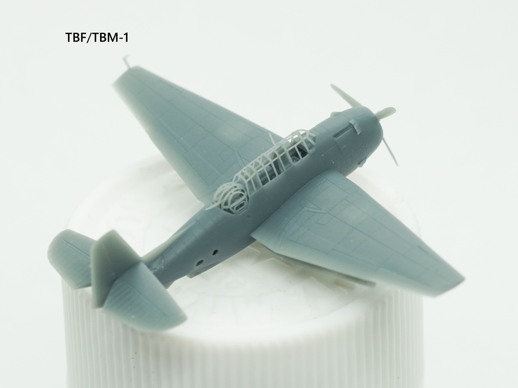 【STLデータ】1/350 TBF/TBM-1/1C/1D/3/3D/3E アベンジャー Avenger