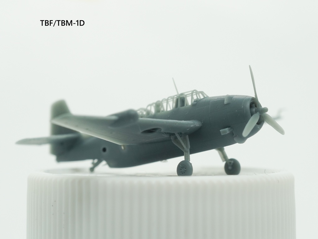 【STLデータ】1/350 TBF/TBM-1/1C/1D/3/3D/3E アベンジャー Avenger