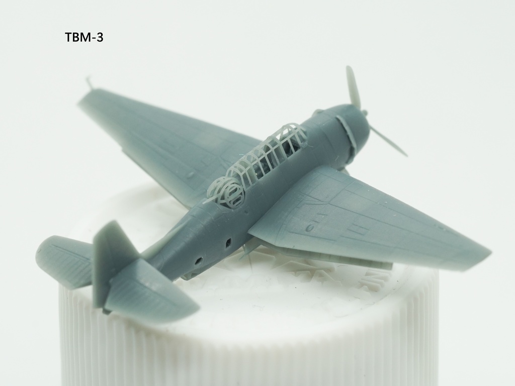 【STLデータ】1/350 TBF/TBM-1/1C/1D/3/3D/3E アベンジャー Avenger