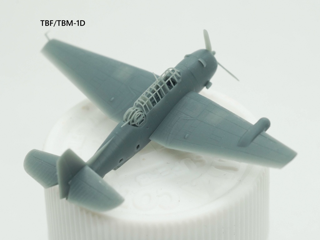 【STLデータ】1/350 TBF/TBM-1/1C/1D/3/3D/3E アベンジャー Avenger