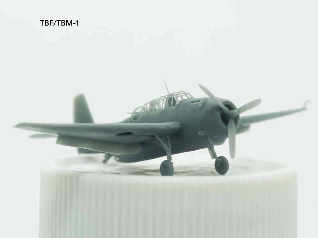 【STLデータ】1/350 TBF/TBM-1/1C/1D/3/3D/3E アベンジャー Avenger