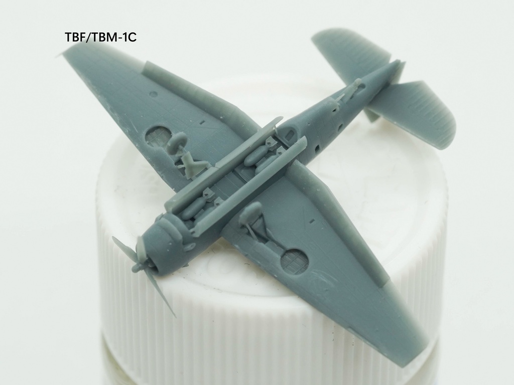 【STLデータ】1/350 TBF/TBM-1/1C/1D/3/3D/3E アベンジャー Avenger