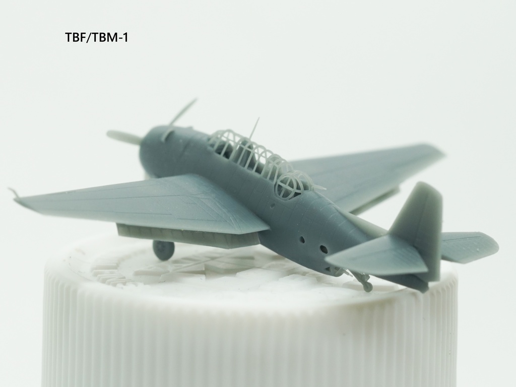 【STLデータ】1/350 TBF/TBM-1/1C/1D/3/3D/3E アベンジャー Avenger