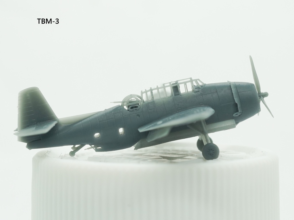 【STLデータ】1/350 TBF/TBM-1/1C/1D/3/3D/3E アベンジャー Avenger