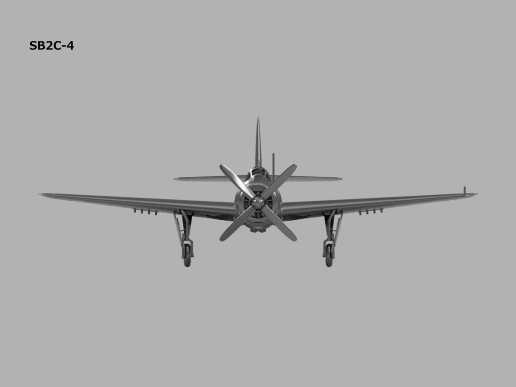 【26年02月更新】【STLデータ】1/350 SB2C-1C/3/4/4E ヘルダイバー Helldiver
