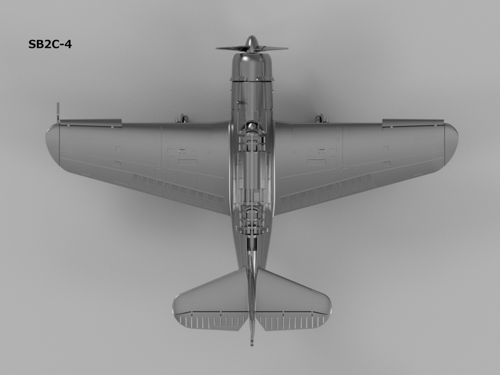 【26年02月更新】【STLデータ】1/350 SB2C-1C/3/4/4E ヘルダイバー Helldiver