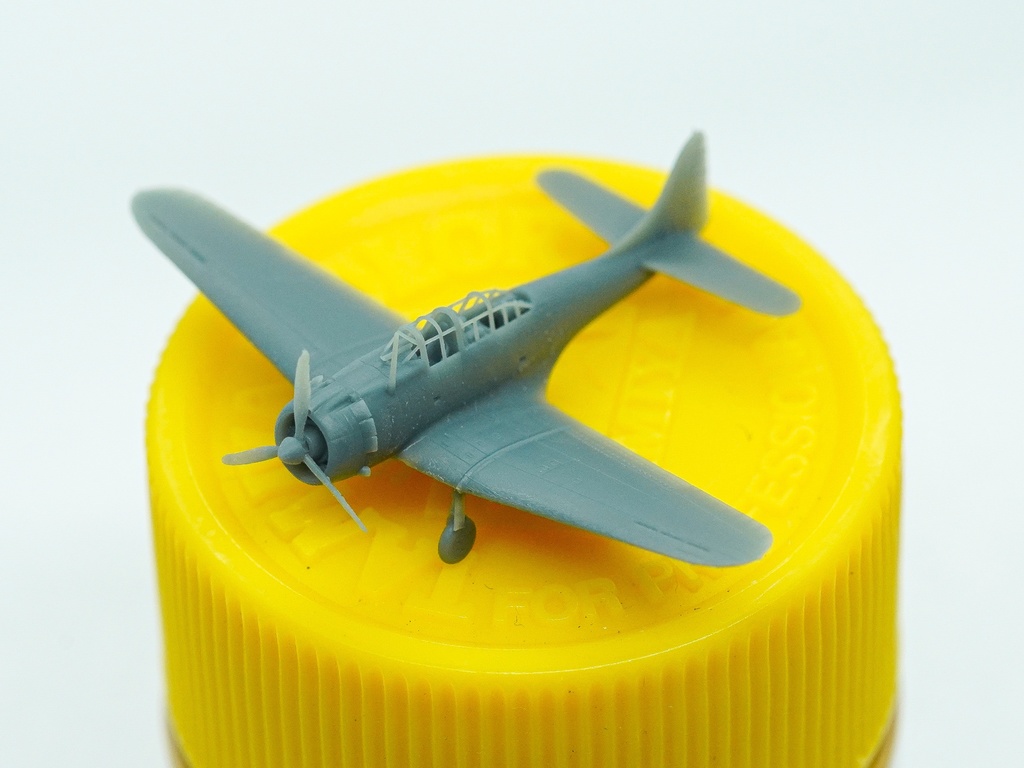 【STLデータ】1/350 SBD-1/2/3/4/5 ドーントレス Dauntless