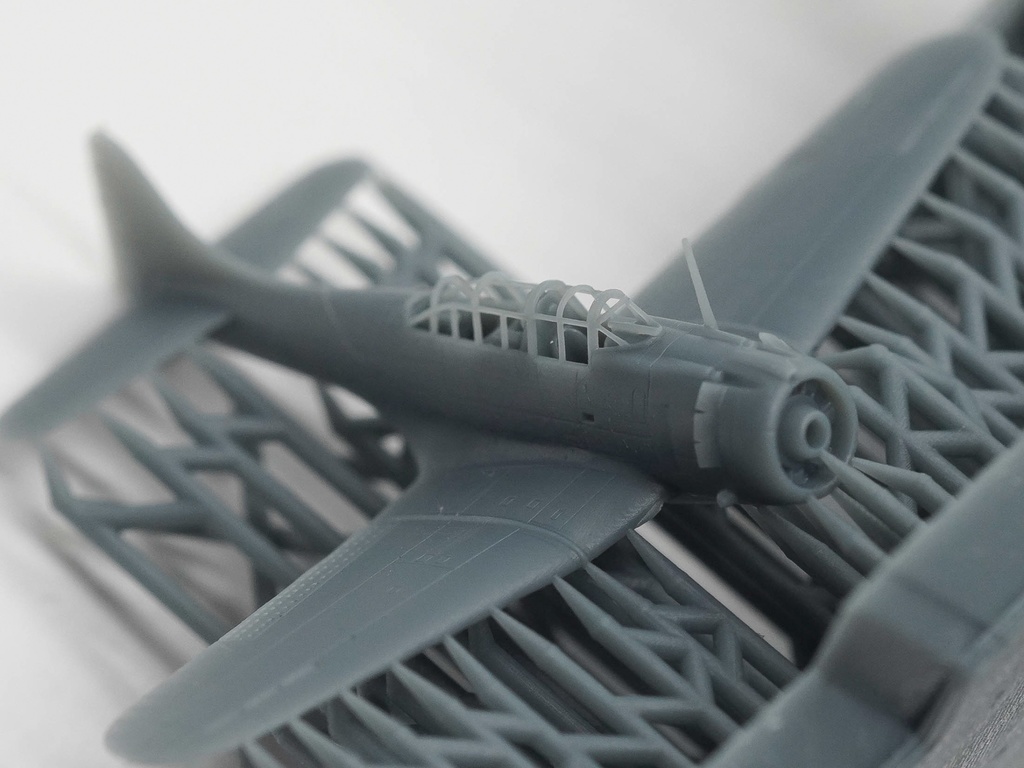 【STLデータ】1/350 SBD-1/2/3/4/5 ドーントレス Dauntless
