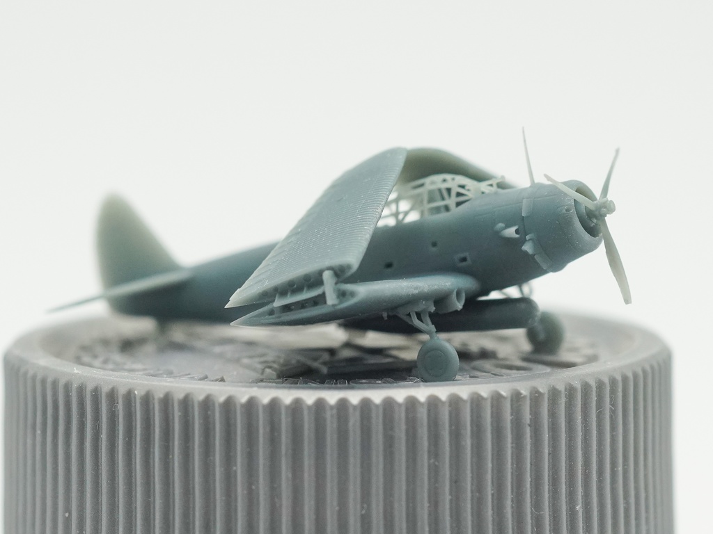 【STLデータ】1/350 TBD-1 デバステーター Devastator