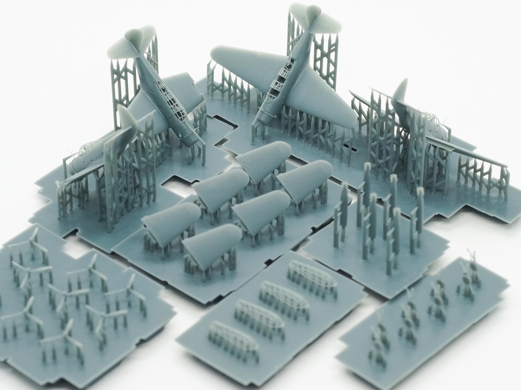 【STLデータ】1/350 TBD-1 デバステーター Devastator