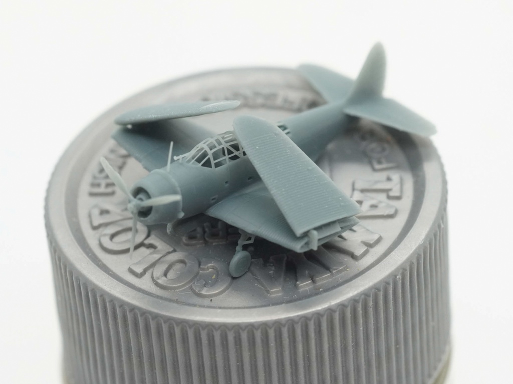 【STLデータ】1/350 TBD-1 デバステーター Devastator