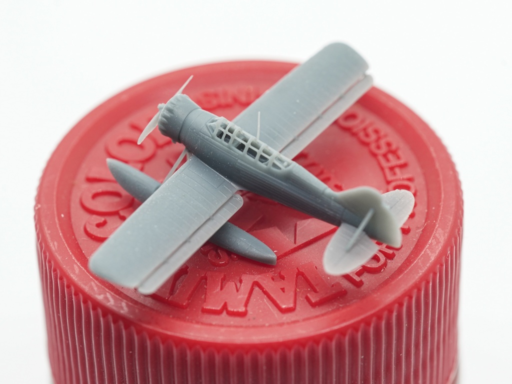 【STLデータ】1/350 E14Y 零式小型水上機 GLEN