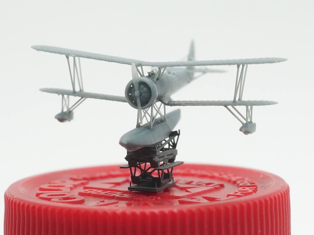 【STLデータ】1/350 E8N1/2 九五式一/二号水上偵察機 Dave