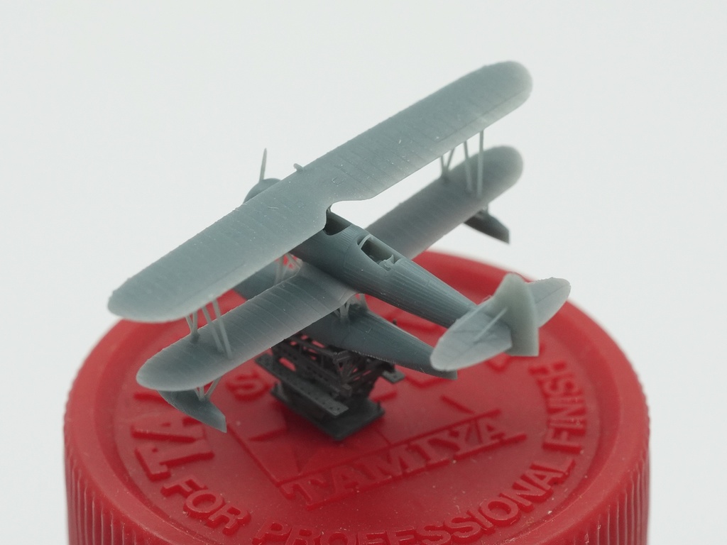【STLデータ】1/350 E8N1/2 九五式一/二号水上偵察機 Dave