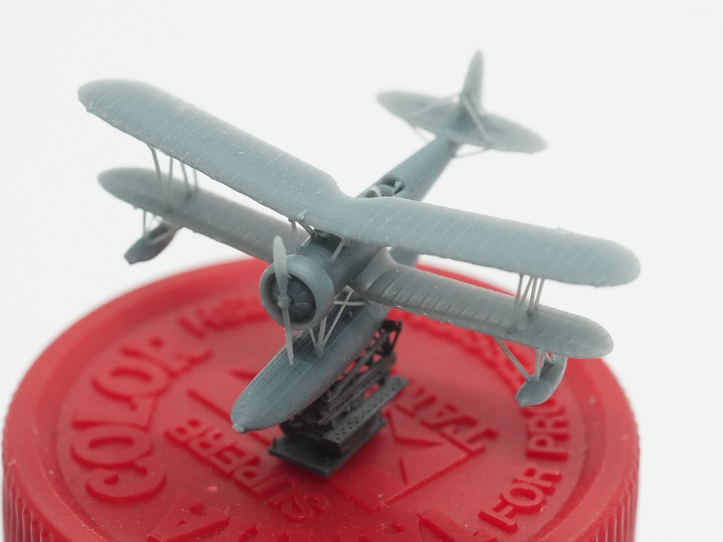 【STLデータ】1/350 E8N1/2 九五式一/二号水上偵察機 Dave