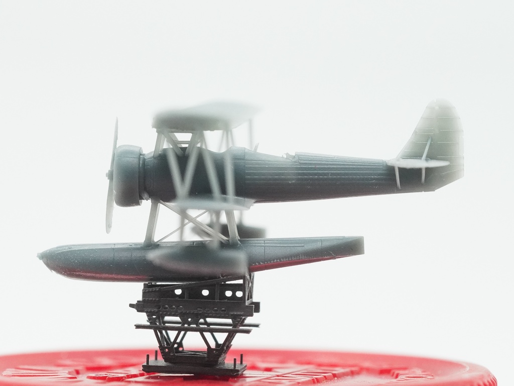 【STLデータ】1/350 E8N1/2 九五式一/二号水上偵察機 Dave