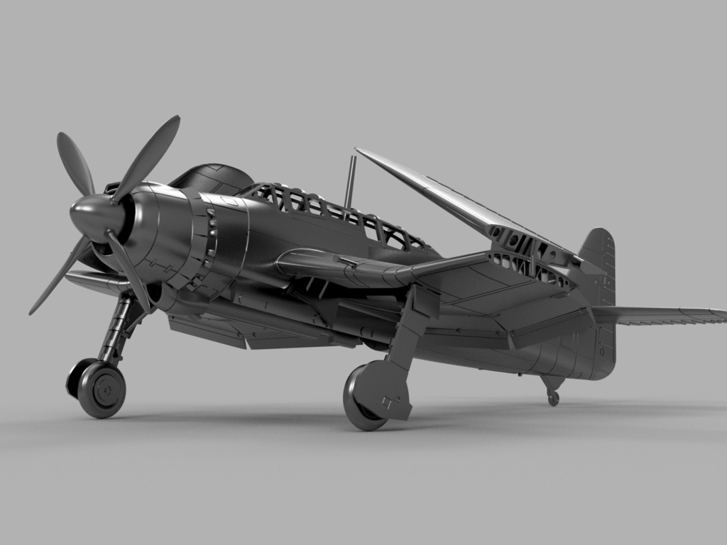 【STLデータ】1/350 B7A2 流星改 Ryusei-Kai Grace
