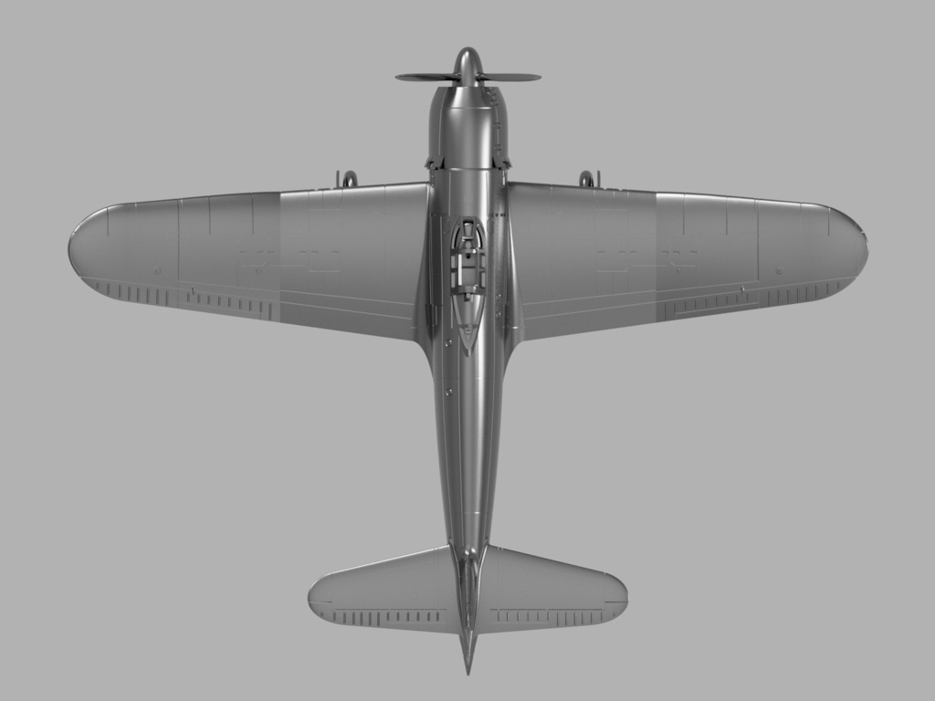 【STLデータ】1/350 A7M2 烈風 Reppu