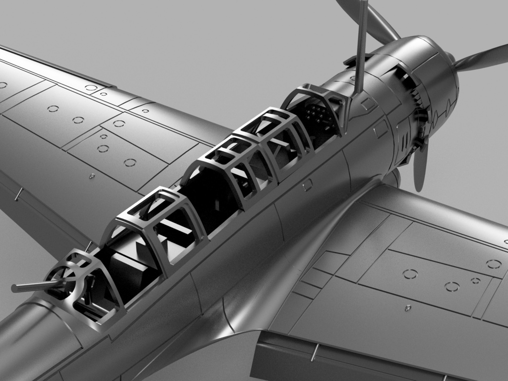 【STLデータ】1/350 C6N1 彩雲一一型 SAIUN MYRT