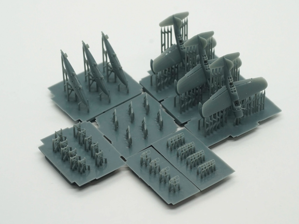 【STLデータ】1/350 OS2U-3 キングフィッシャー Kingfisher