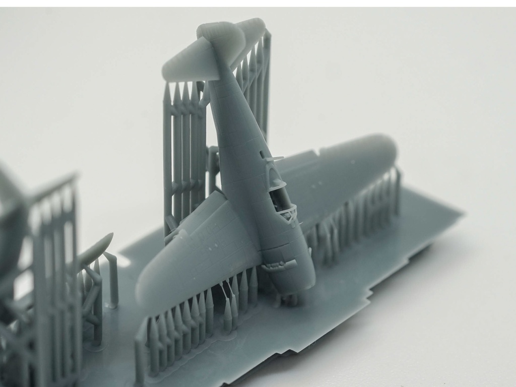 【STLデータ】1/350 N1K2/3 紫電21/31型 紫電改 SHIDEN-KAI "GEORGE"