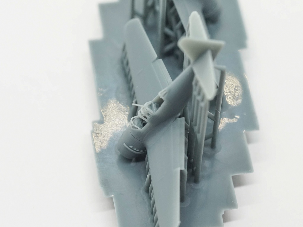 【STLデータ】1/350 E16A1 瑞雲 Zuiun Paul