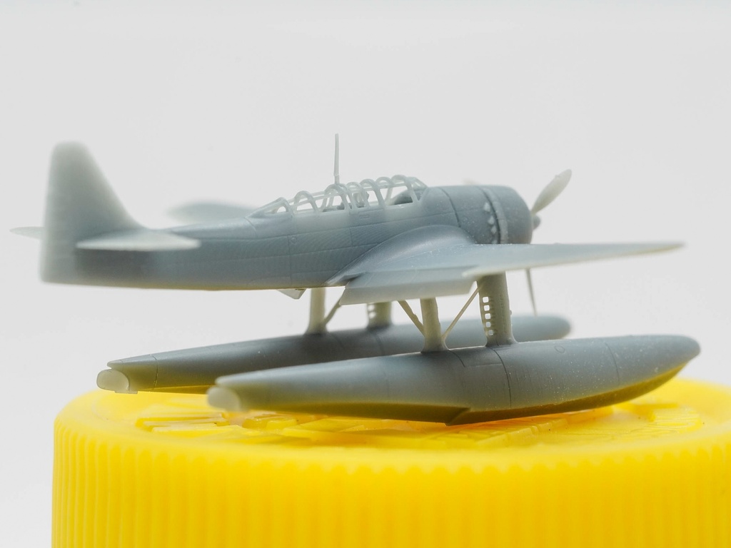 【STLデータ】1/350 E16A1 瑞雲 Zuiun Paul