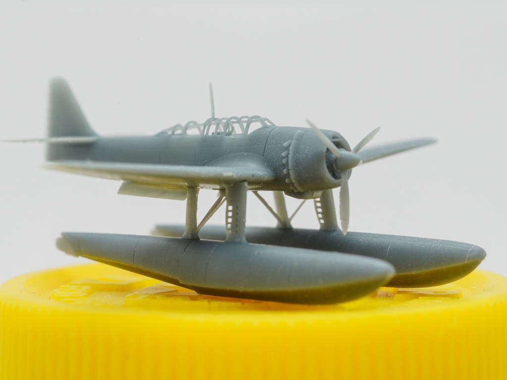【STLデータ】1/350 E16A1 瑞雲 Zuiun Paul