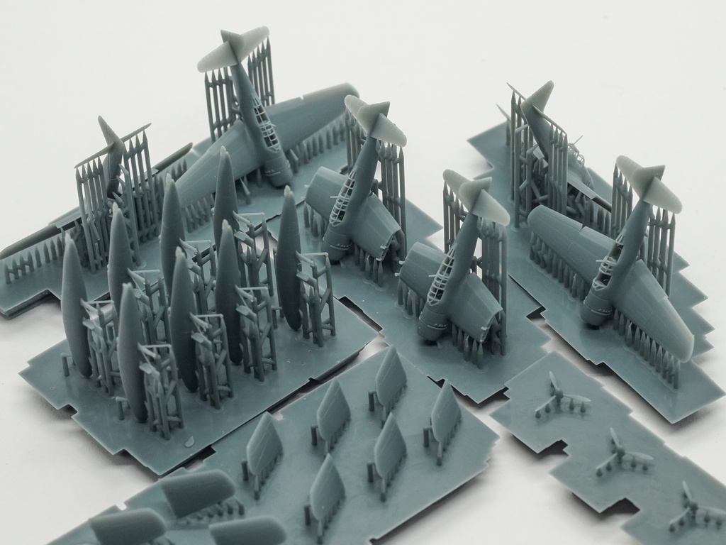 【STLデータ】1/350 E16A1 瑞雲 Zuiun Paul