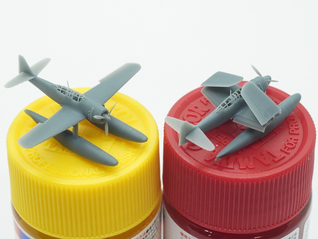 【STLデータ】1/350 E16A1 瑞雲 Zuiun Paul