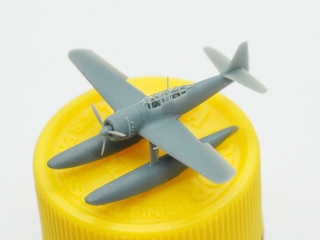 【STLデータ】1/350 E16A1 瑞雲 Zuiun Paul