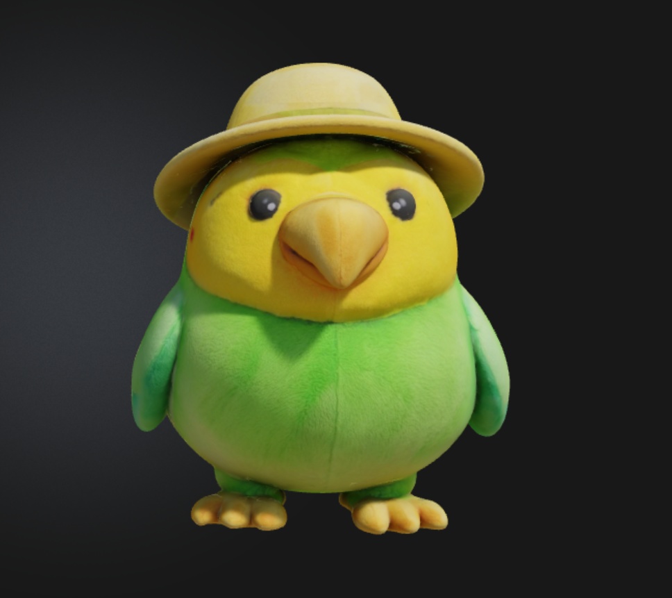 【VRC小物】インコ