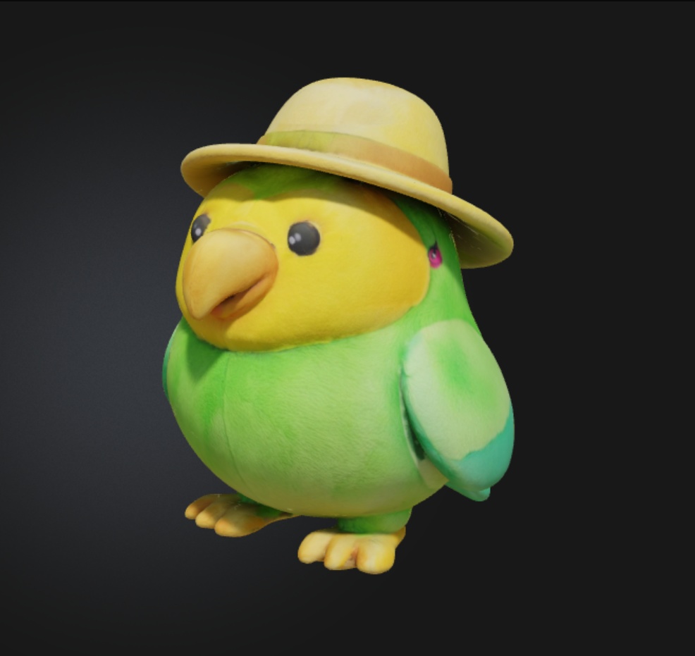 【VRC小物】インコ