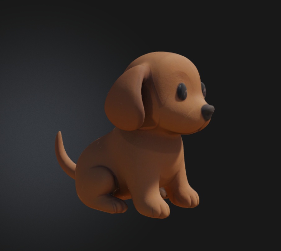 【VRC小物】いぬ ぬいぐるみ