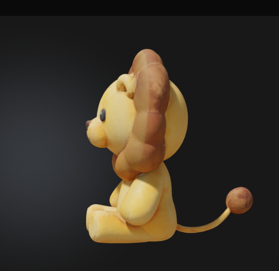 【VRC小物】獅子ぬいぐるみ