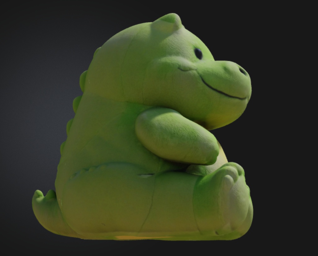 【VRC小物】ワニぬいぐるみ