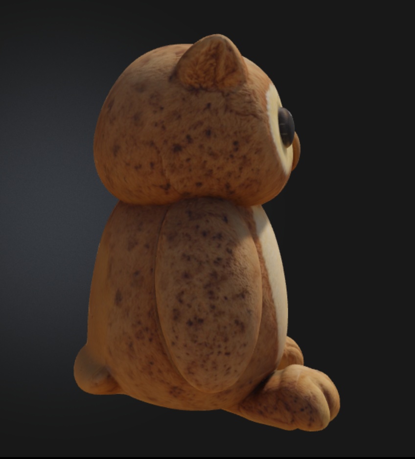 【VRC小物】ふくろぬいぐるみ