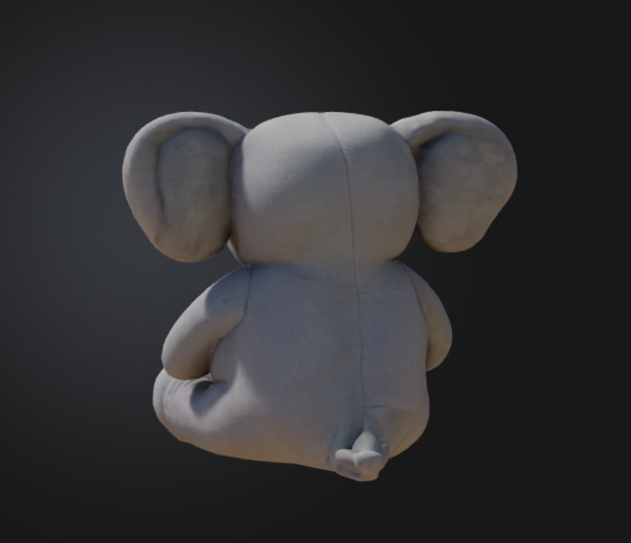 【VRC小物】 象ぬいぐるみ