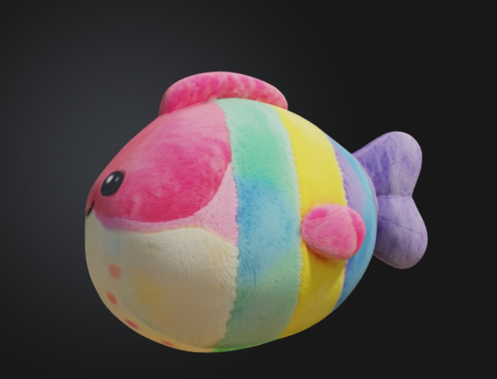 【VRC小物】虹色魚