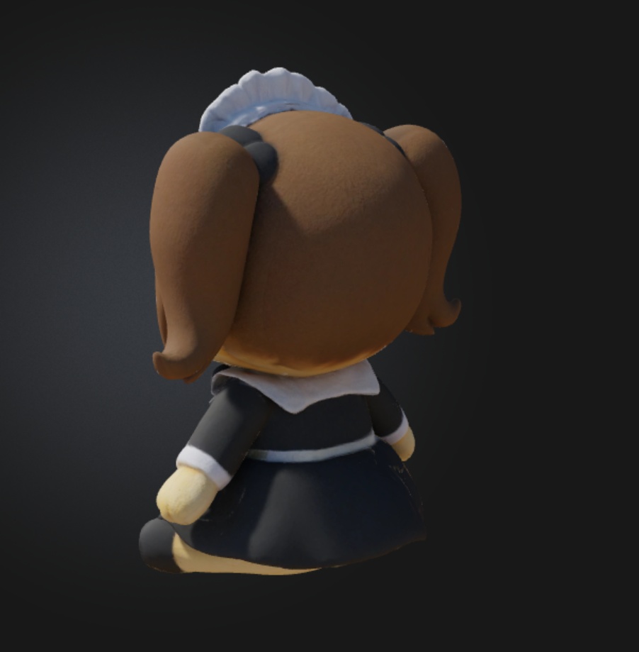 【VRC小物】メイド 執事セット