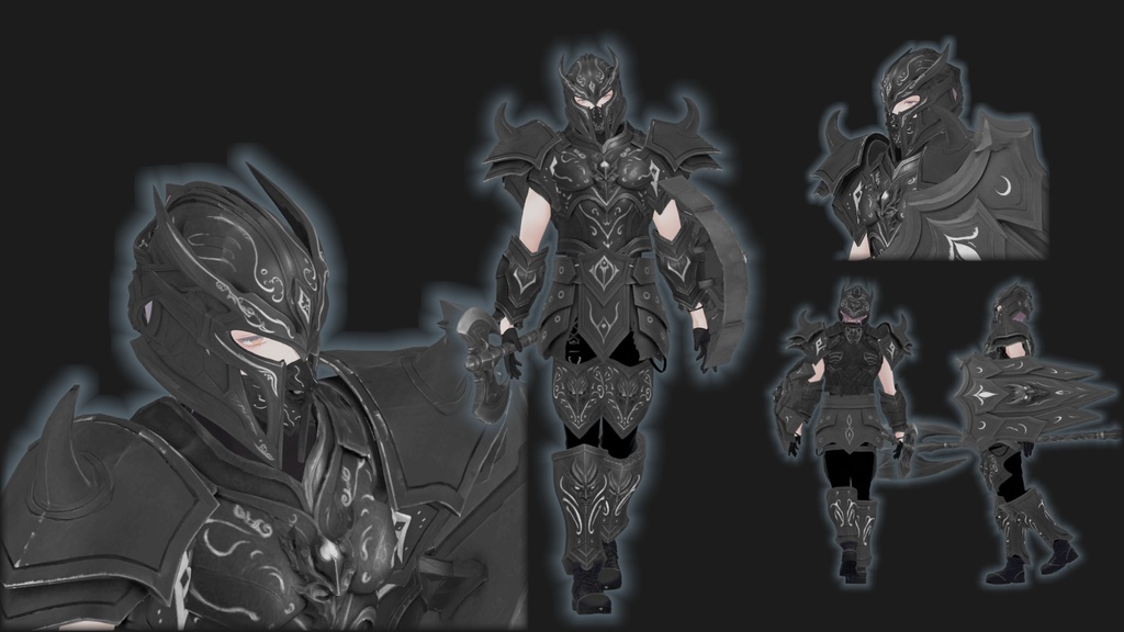 水瀬専用《デモンスレイヤー》3D衣装セット|VRC対応・Modular Avatar支援