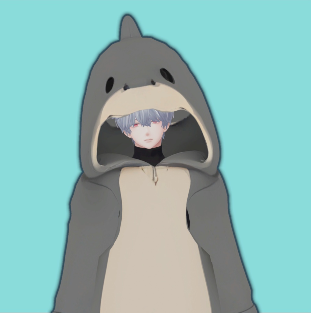  もふもふサメきぐるみスーツ【6アバター対応】