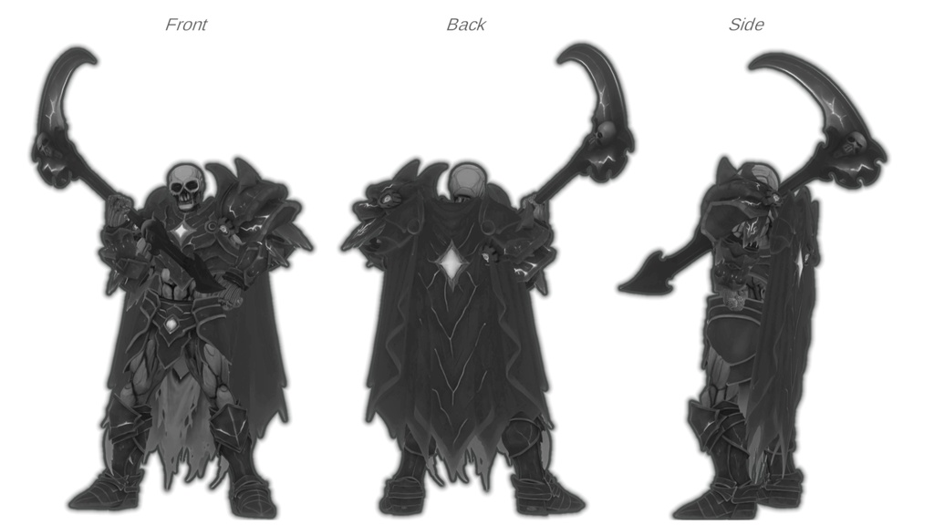 深淵の騎士《アビスナイト》|VRChat対応3Dアバター