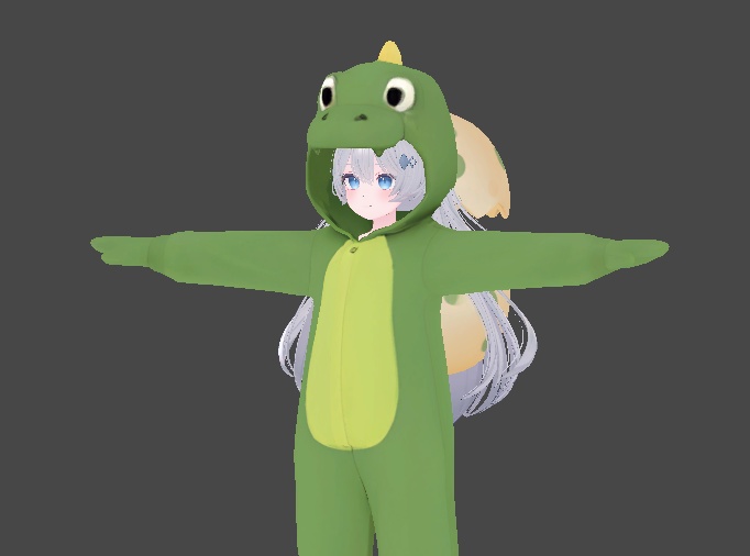 きぐるみ恐竜パジャマ【7アバター対応】