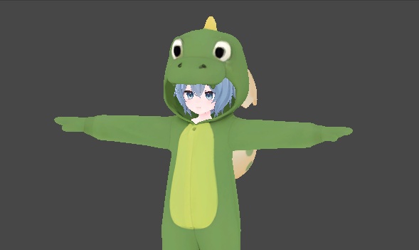 きぐるみ恐竜パジャマ【7アバター対応】