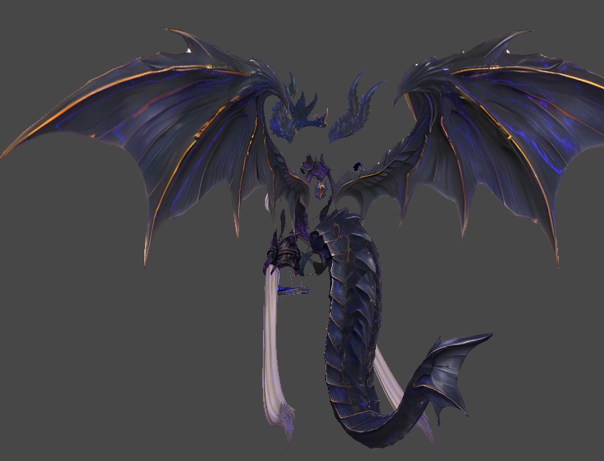 冥翼の竜王妃 -ネザーウィング・エンプレス 【8アバター対応】