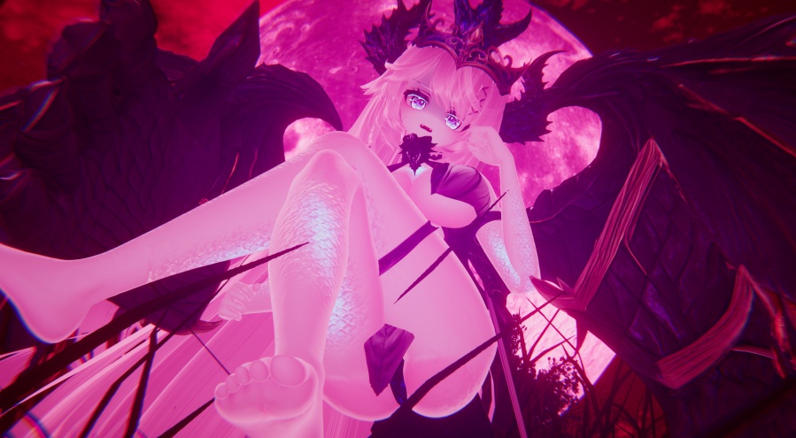 冥翼の竜王妃 -ネザーウィング・エンプレス 【8アバター対応】