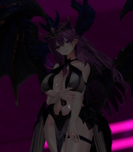 冥翼の竜王妃 -ネザーウィング・エンプレス 【8アバター対応】