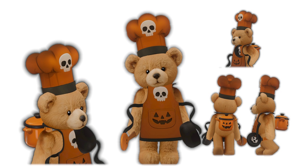 🎃🧸 商品名:ハロウィン・クッキーベア(Halloween Cookie Bear)
