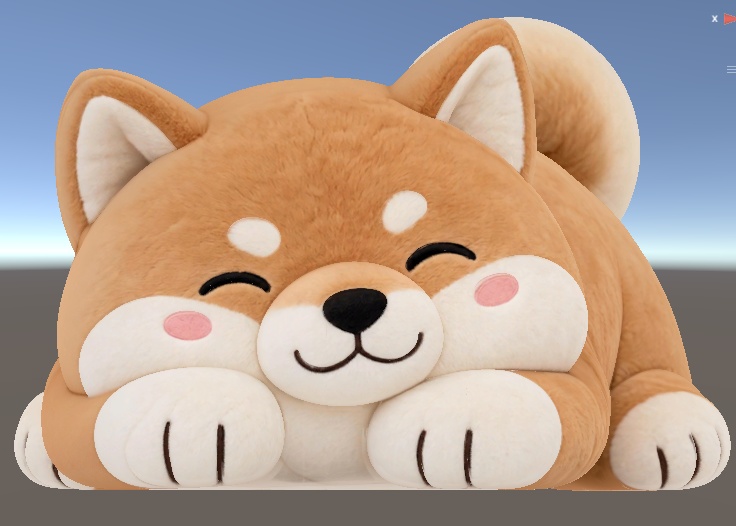 【3Dモデル】ふわもちアニマル抱き枕セット|かわいい動物クッション